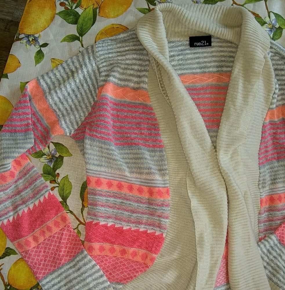 Rue 21 boho comfy robe cardigan